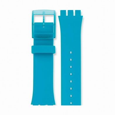 Correa Swatch SWASUOL700 Turquoise Rebel / Silicone Strap