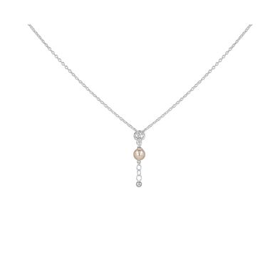 Pulsera Carmín con Perlas