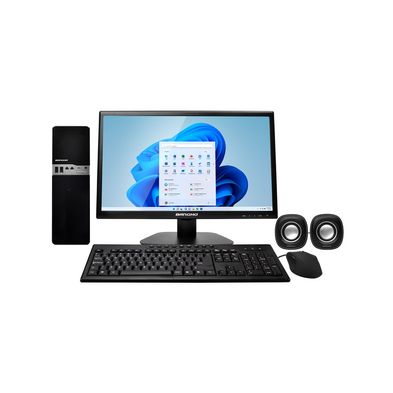 Pc Completa Banghó Cross B02 Core i3 8GB SSD 240GB 22" FHD Windows 11