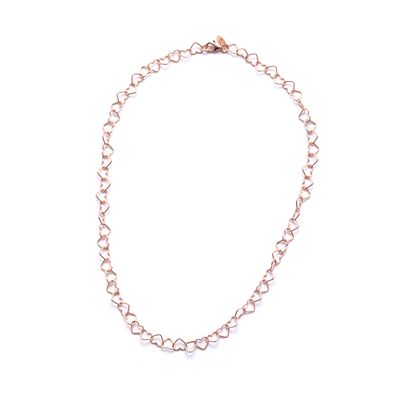 Colgante Carmín Cute de Plata 925 con Baño Rosé