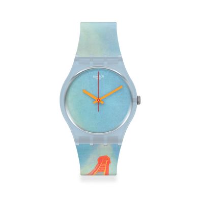 Reloj Swatch Eiffel Tower By Robert Delaunay GZ357