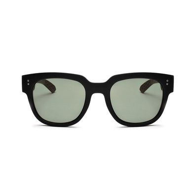 Lentes Vulk Genie Mblk/Green Emerald Negro y Verde