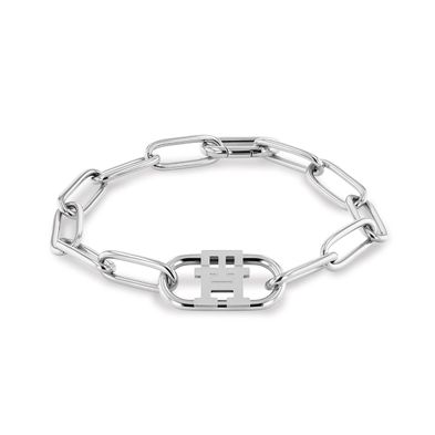Pulsera Tommy Hilfiger de acero plateado 2780728