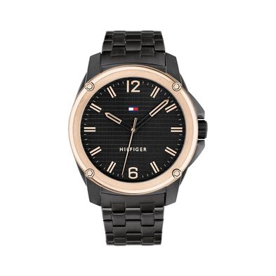 Reloj Tommy Hilfiger para hombre de acero negro 1710488