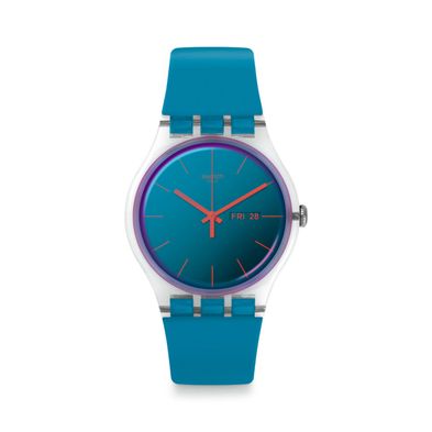 Reloj Swatch Polablue de silicona SO29K702