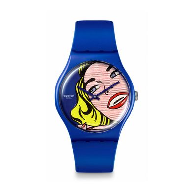 Reloj Swatch Girl by Roy Lichtenstein, The Watch de silicona SUOZ352