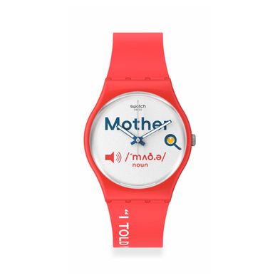 Reloj Swatch All About Mom de silicona GZ713