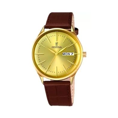 Reloj Festina para hombre de cuero F6838.2