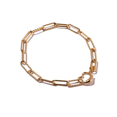 Pulsera Carmín Mercie de Plata 925 con baño dorado