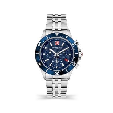 Reloj Swiss Military Flagship X Chrono para hombre de acero