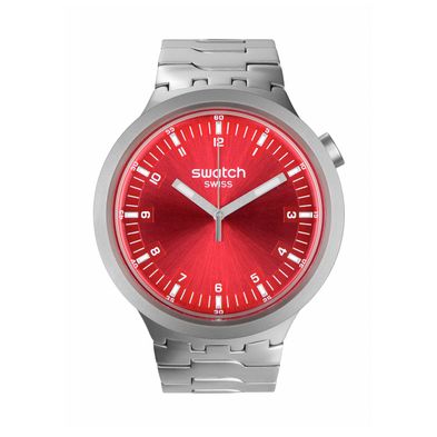 Reloj Swatch Scarlet Shimmer de acero SB07S104G