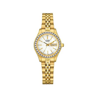 Reloj Citizen Quartz para Mujer de Acero EQ053255D