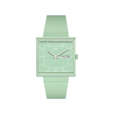 Reloj Swatch What if... Mint? de Silicona SO34G701