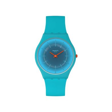 Reloj Swatch Radiantly Teal de Silicona SS08N114