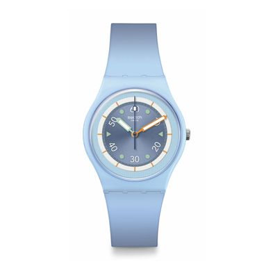 Reloj Swatch Frozen Waterfall para mujer de Silicona SO31L100