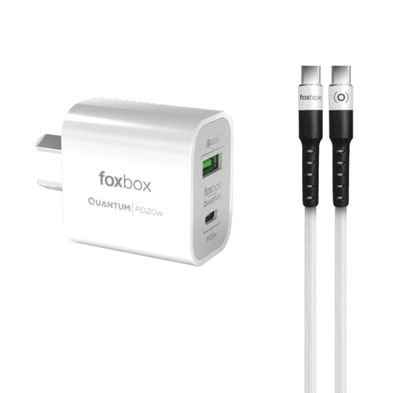 Cargador de pared Foxbox 20w - Cable-c