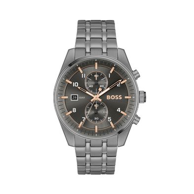 Reloj Boss Skytraveller para Hombre de Acero HB1514153