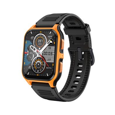 Smartwatch Colmi P73 Silicona Naranja y Negro