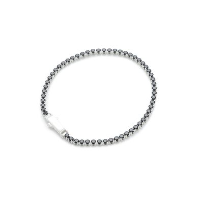 Pulsera Carmín Amy Black de Plata 925