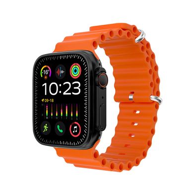 Smartwatch Laxasfi T800 Ultra 2 Silicone Orange