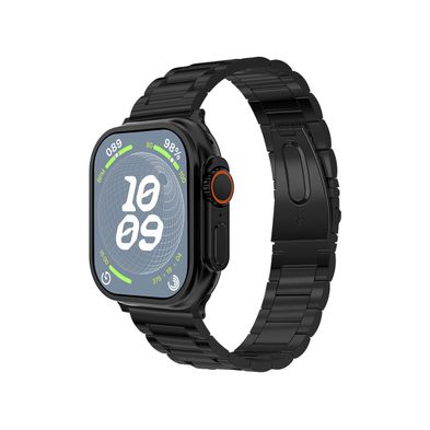 Smartwatch Laxasfit T900 Ultra 2 Metal black strap