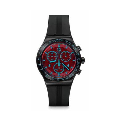 Reloj Swatch Crimson Mystique de Caucho YVB417