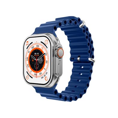 Smartwatch Laxasfit i9 Ultra Max Silicone blue strap