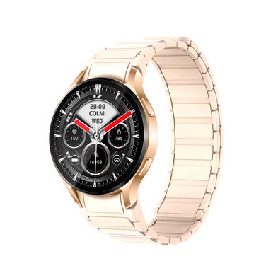 Smartwatch Colmi i28 Ultra con Inteligencia Artificial Silicona magnético Dorado