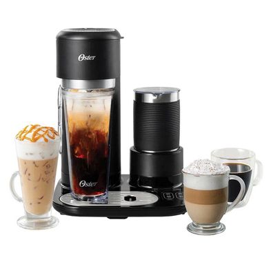 Cafetera Oster Latte 4 en 1 c/espumador integrad Accesorios