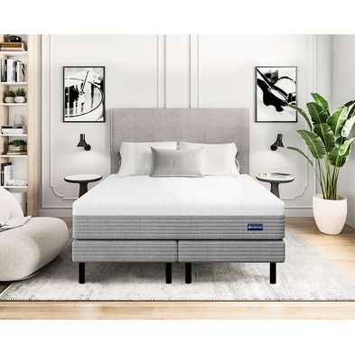 Sommier y Colchón Rock Super King (200x200 cm) de Resortes Pocket