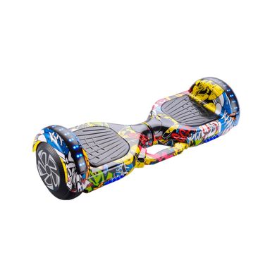 Hoverboard Foxbox Rueda 6.5" Qy-Bw Grafiti Azul