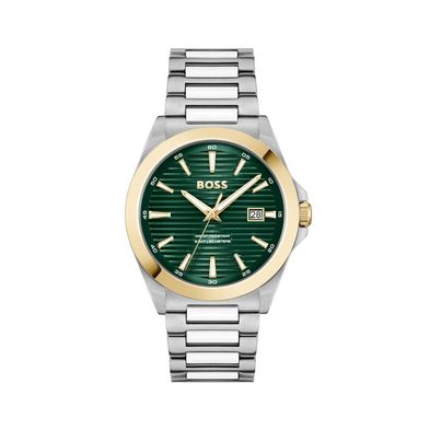 Reloj Boss Strike para hombre de acero 1514173