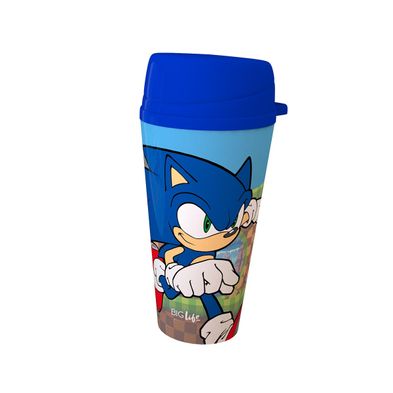 Vaso BigLife con tapa pico Sonic