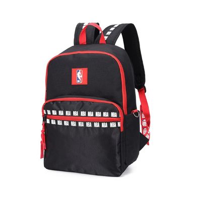 Mochila NBA Negro y Rojo