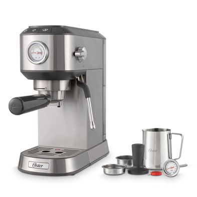 Cafetera De Espresso Oster Compacta Bvstem7200 Accesorios