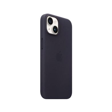 Funda iPhone 14 Leather con MagSafe - Midnight A2906