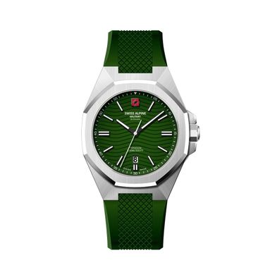 Reloj Swiss Alpine Military Typhoon para hombre de silicona 7006.1834SAM