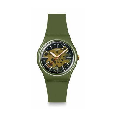 Reloj Swatch Thru the Greenery de plástico SO28G110