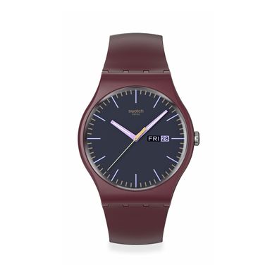 Reloj Swatch Burgundy Berry de plástico SO29R707