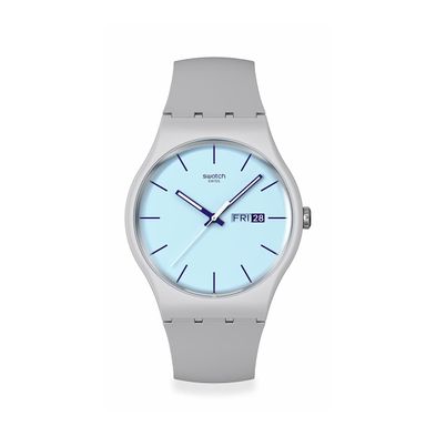 Reloj Swatch Blueberry Sky de silicona SO29M702