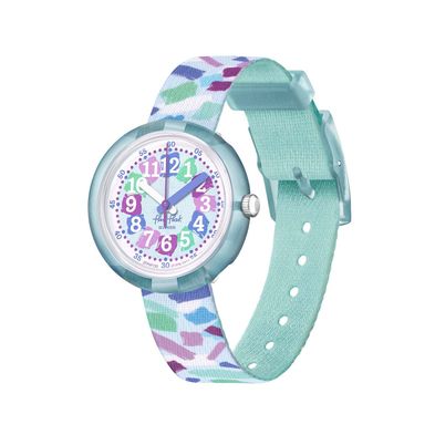 Reloj Flik Flak Confetti Chaos para niños de plástico ZFPNP150