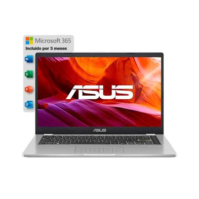 Notebook Asus Vivobook Go E410 14" Celeron 4GB 128SSD White Windows 11