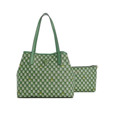 Cartera Guess Tote Vikky II Green