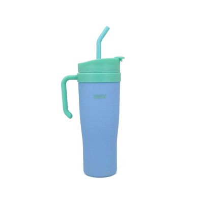 Vaso Trendy con mango Azul