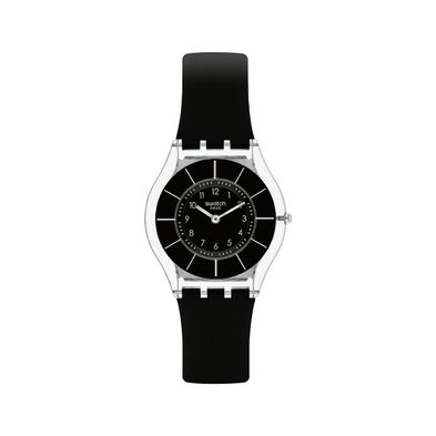 Reloj Swatch Black Classiness de Silicona SS08K103