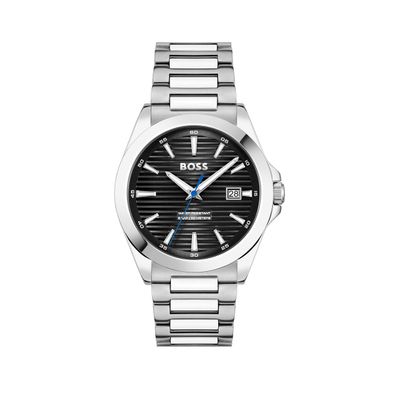 Reloj Boss Strike para Hombre de Acero 1514170