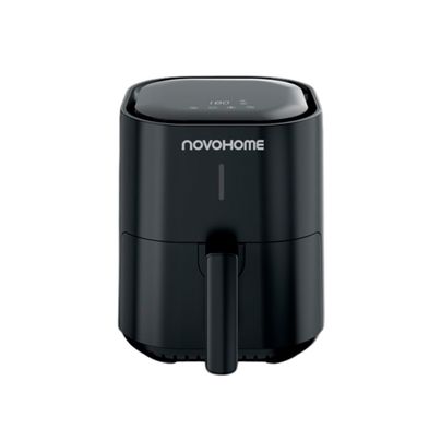 Freidora De Aire Novohome Negro1200W Capacidad 4,5 Lts