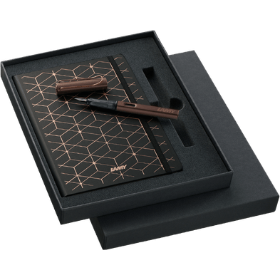 Set Lapicera Pluma Lamy Lx + Cuaderno Libreta Lamy Paper