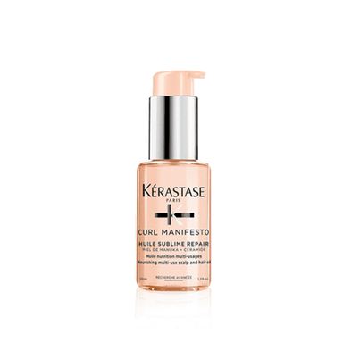 Tratamiento Kérastase Curl Manifesto Huile Incroyable Repair 50 Ml.