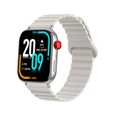 Smartwatch Colmi C8MAX Silver Silicona Magnético